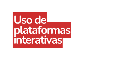 Uso de plataformas interativas